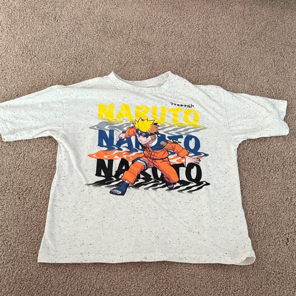 Naruto Graphic T-Shirt, Boys Sz M (8)